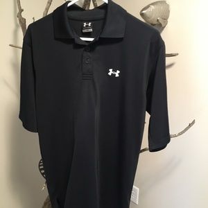 Under Armour short sleeve shirt.